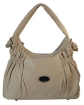 Кожаная летняя сумка Eleganzza, цвет: бежевый ZD - 1475 2009 г инфо 11766v.