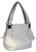 Кожаная летняя сумка Leo Ventoni, цвет: белый L-23003438 2010 г инфо 11850v.