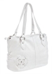 Кожаная летняя сумка Palio, цвет: белый 10482PR 2010 г инфо 11959v.