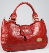 Кожаная сумка Eleganzza, цвет: красный ZO - 5202S 2008 г инфо 12055v.