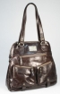 Кожаная сумка Eleganzza, цвет: коричневый ZO - 6699-1 2008 г инфо 12155v.