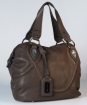 Кожаная сумка Eleganzza, цвет: коричневый 00111594 2009 г инфо 12174v.