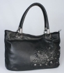 Кожаная сумка Eleganzza, цвет: черный ZB - 1629 2010 г инфо 6967w.