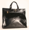Кожаная сумка Palio, цвет: черный 2438B 2007 г инфо 6975w.